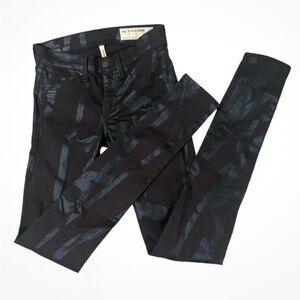 Rag & Bone High-Waist Coated Jeans | Size 28